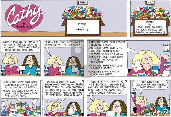 Cathy Classics on Sunday August 14, 2011 Comic Strip