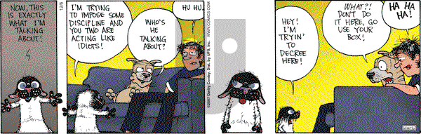 Get Fuzzy on Thursday December 6, 2007 Comic Strip