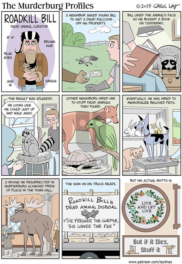 Lay Lines on Monday May 12, 2025 Comic Strip