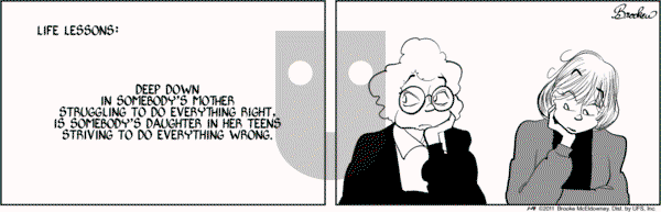 9 Chickweed Lane on Friday January 14, 2011 Comic Strip