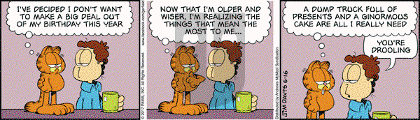 Garfield on Friday June 16, 2017 Comic Strip