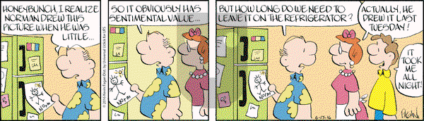 Drabble on Friday June 17, 2016 Comic Strip