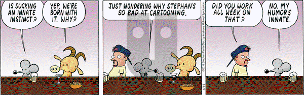 Pearls Before Swine on Saturday April 14, 2018 Comic Strip