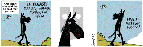 Dark Side of the Horse on Saturday September 14, 2019 Comic Strip