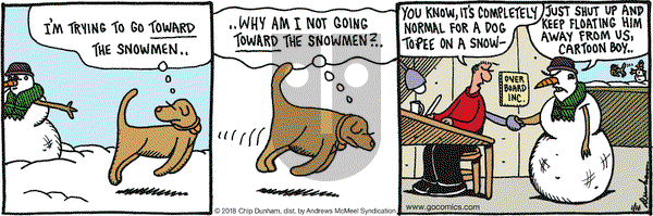 Overboard on Thursday January 11, 2018 Comic Strip