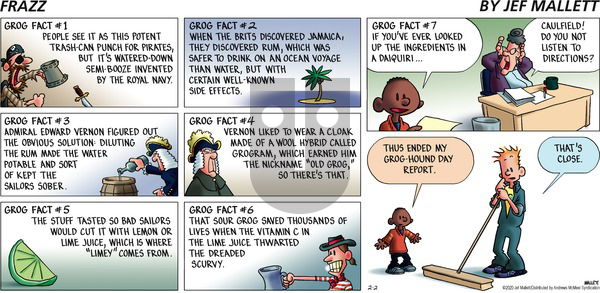 Frazz on Sunday February 2, 2020 Comic Strip