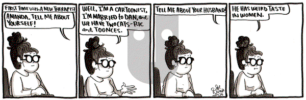 Amanda the Great on Friday April 25, 2025 Comic Strip