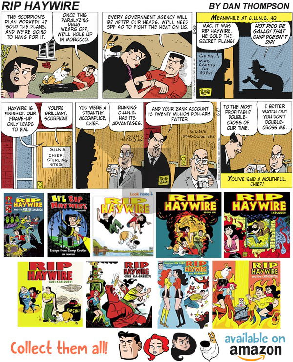 Rip Haywire on Sunday September 9, 2018 Comic Strip