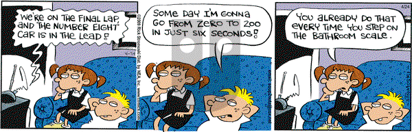 Soup to Nutz - Old on Friday April 24, 2009 Comic Strip