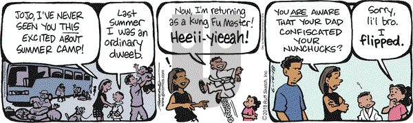 JumpStart on Thursday June 14, 2018 Comic Strip