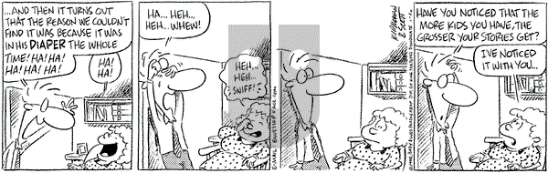 Baby Blues on Monday February 9, 1998 Comic Strip