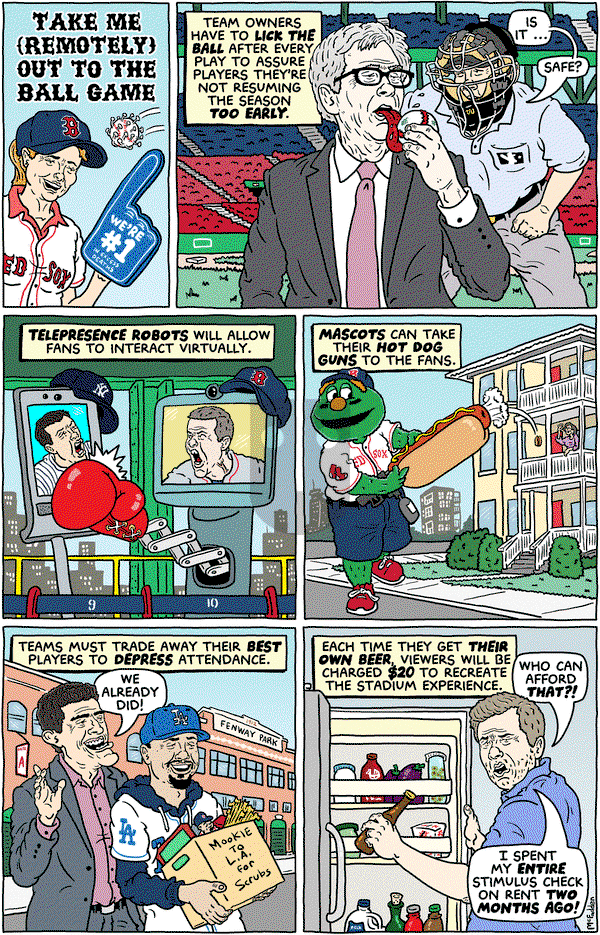 Brian McFadden - Monday May 18, 2020 Comic Strip