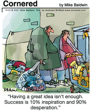 Cornered on Friday October 22, 2021 Comic Strip
