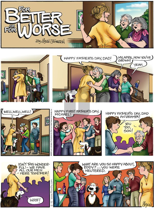 For Better or For Worse on Sunday June 15, 2003 Comic Strip