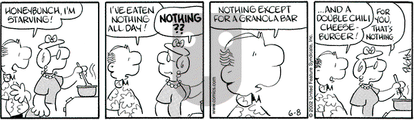 Drabble on Saturday June 8, 2002 Comic Strip