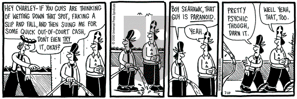 Overboard on Monday July 10, 2000 Comic Strip