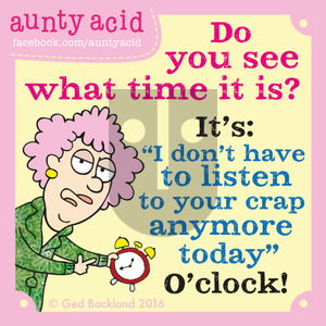 Aunty Acid on Friday November 4, 2016 Comic Strip