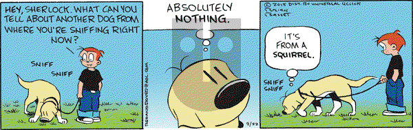Red and Rover on Tuesday September 22, 2015 Comic Strip