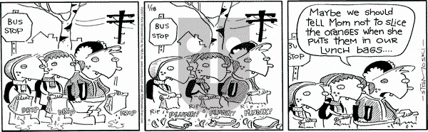 Soup to Nutz - Old on Thursday January 18, 2001 Comic Strip