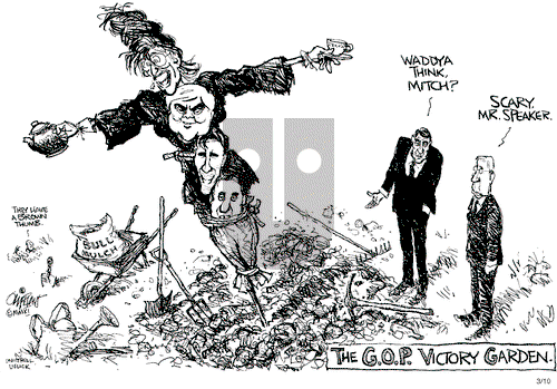 Pat Oliphant on Thursday March 10, 2011 Comic Strip