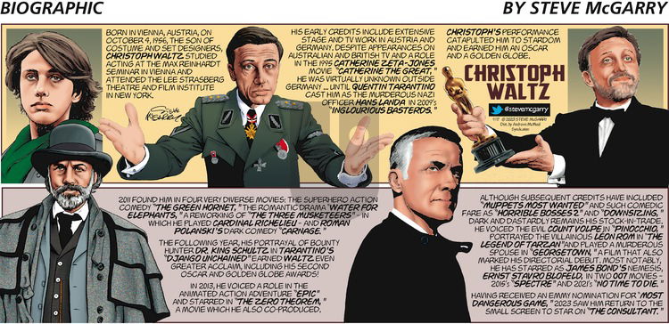 Biographic on Sunday September 17, 2023 Comic Strip