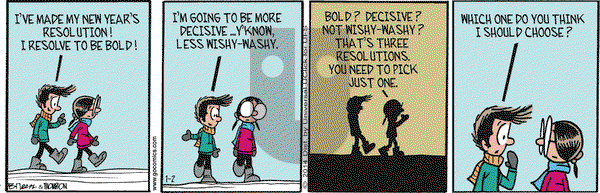 Grand Avenue on Thursday January 2, 2014 Comic Strip