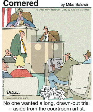 Cornered on Thursday February 6, 2020 Comic Strip