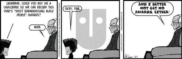 The Boondocks - Saturday March 1, 2003 Comic Strip
