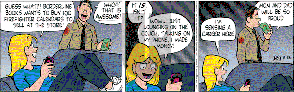 Luann on Thursday November 13, 2008 Comic Strip