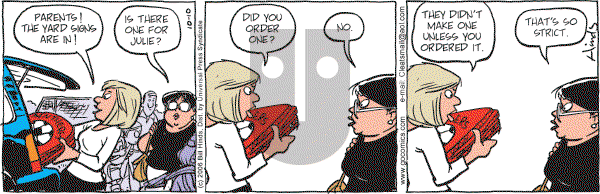 Cleats - Wednesday September 18, 2024 Comic Strip