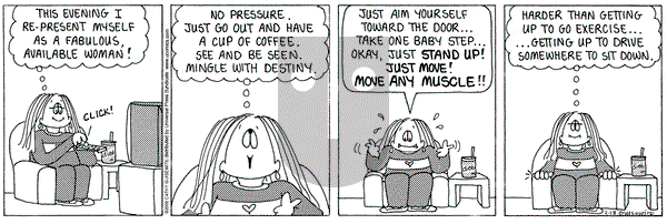 Cathy Classics - Monday February 19, 2024 Comic Strip