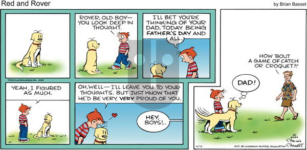 Red and Rover on Sunday June 15, 2025 Comic Strip