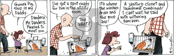 Cul de Sac - Wednesday July 25, 2012 Comic Strip
