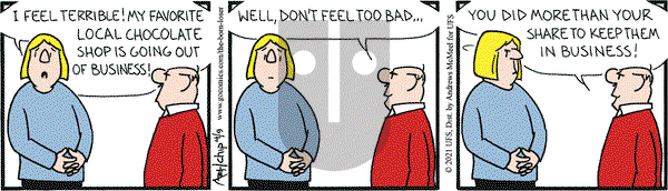 The Born Loser on Friday April 9, 2021 Comic Strip