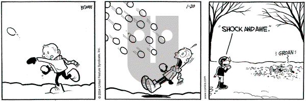 Grand Avenue on Tuesday January 20, 2004 Comic Strip