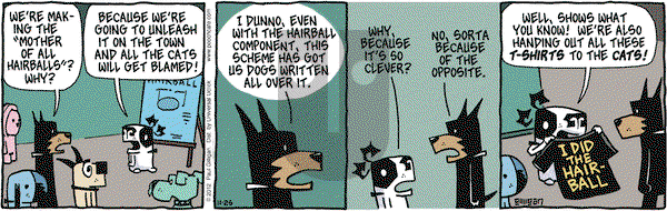 Pooch Cafe on Monday November 26, 2012 Comic Strip