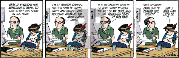 Doonesbury on Friday January 2, 2015 Comic Strip