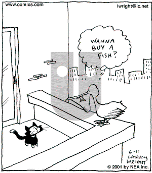 Kit 'N' Carlyle on Monday June 11, 2001 Comic Strip