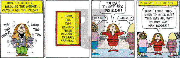 Cathy Classics - Tuesday March 12, 2002 Comic Strip