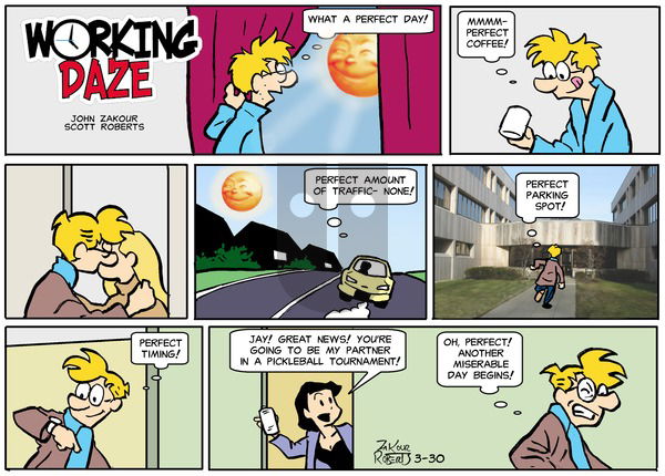Working Daze on Sunday March 30, 2025 Comic Strip