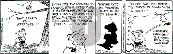 Red and Rover on Saturday November 5, 2005 Comic Strip