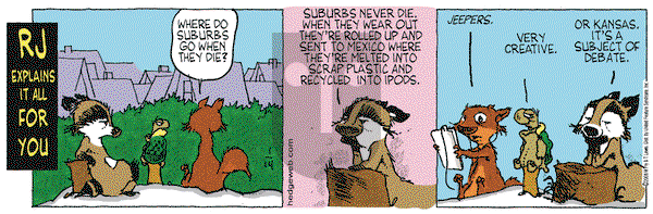Over the Hedge on Saturday January 14, 2006 Comic Strip