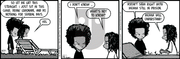 The Boondocks on Wednesday June 4, 2025 Comic Strip