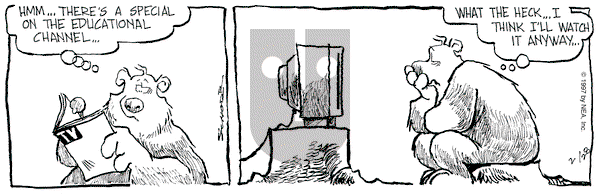 The Grizzwells on Friday February 28, 1997 Comic Strip