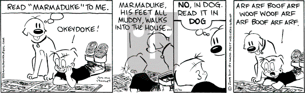 Red and Rover on Saturday May 30, 2009 Comic Strip