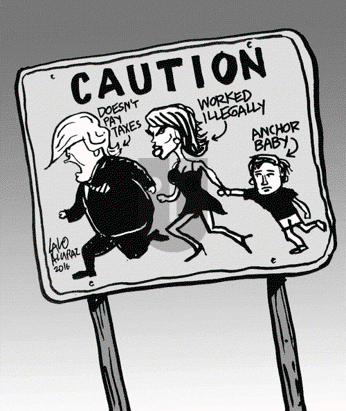Lalo Alcaraz on Tuesday November 8, 2016 Comic Strip