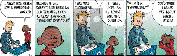 Frazz on Wednesday November 6, 2019 Comic Strip