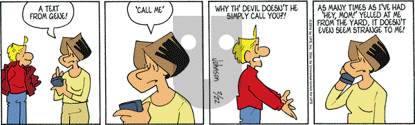 Arlo and Janis - Saturday February 22, 2014 Comic Strip
