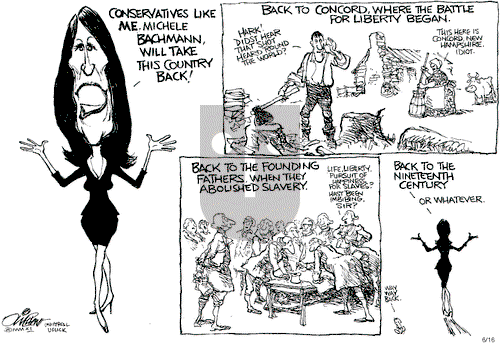Pat Oliphant on Thursday June 16, 2011 Comic Strip