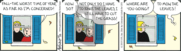 The Born Loser on Tuesday October 13, 2015 Comic Strip